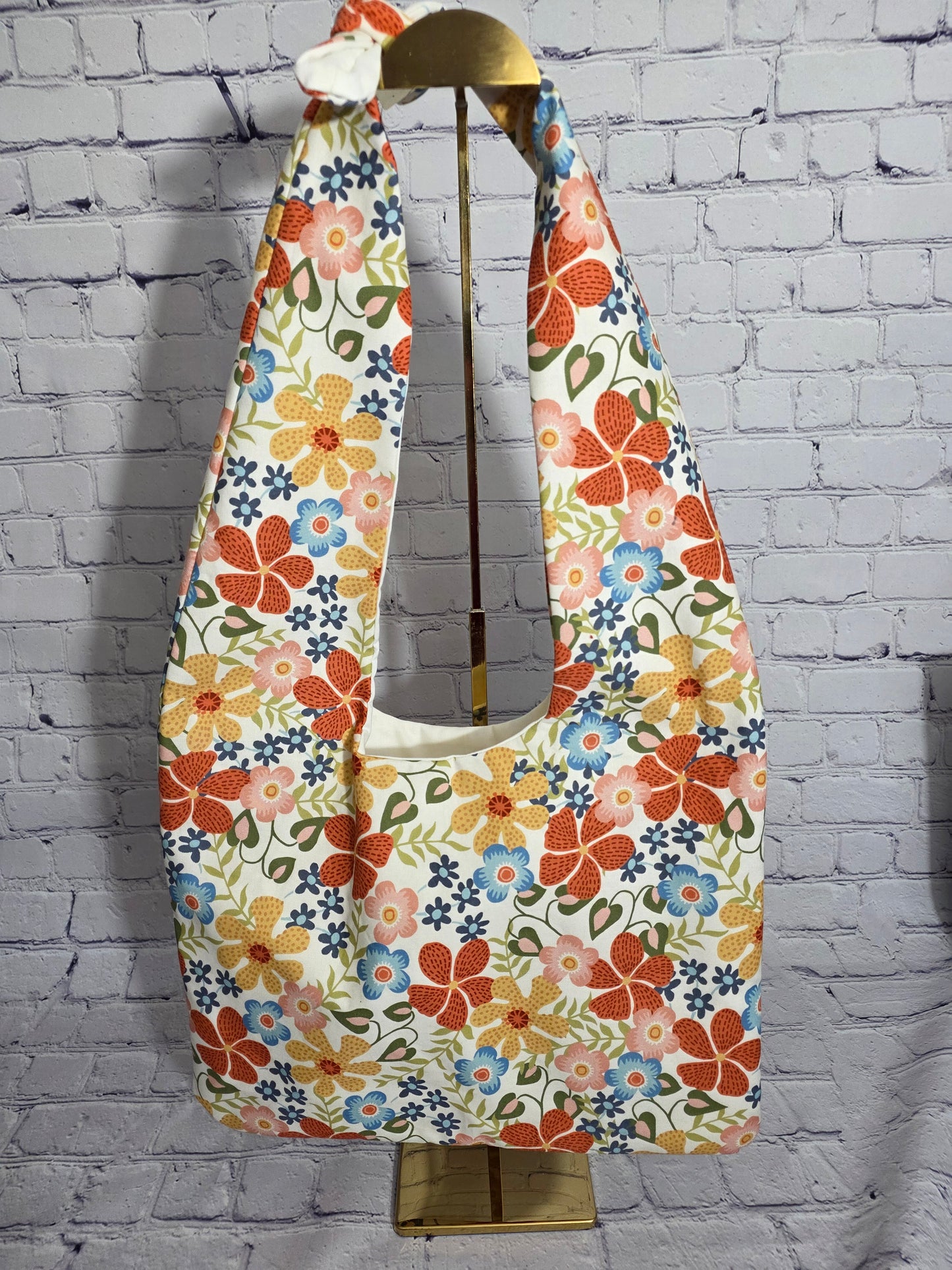 Floral Hobo Bag