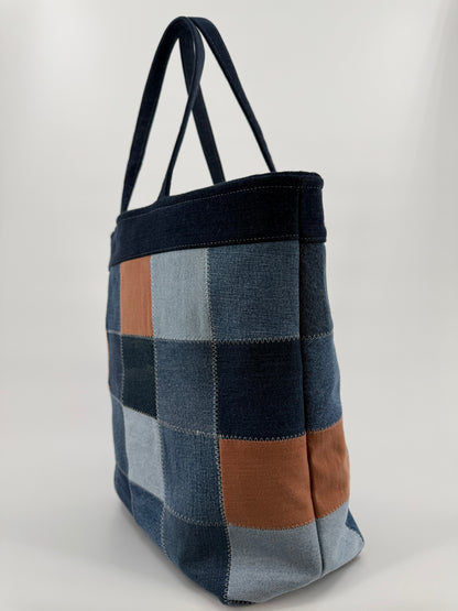 The Denim Mosaic Tote