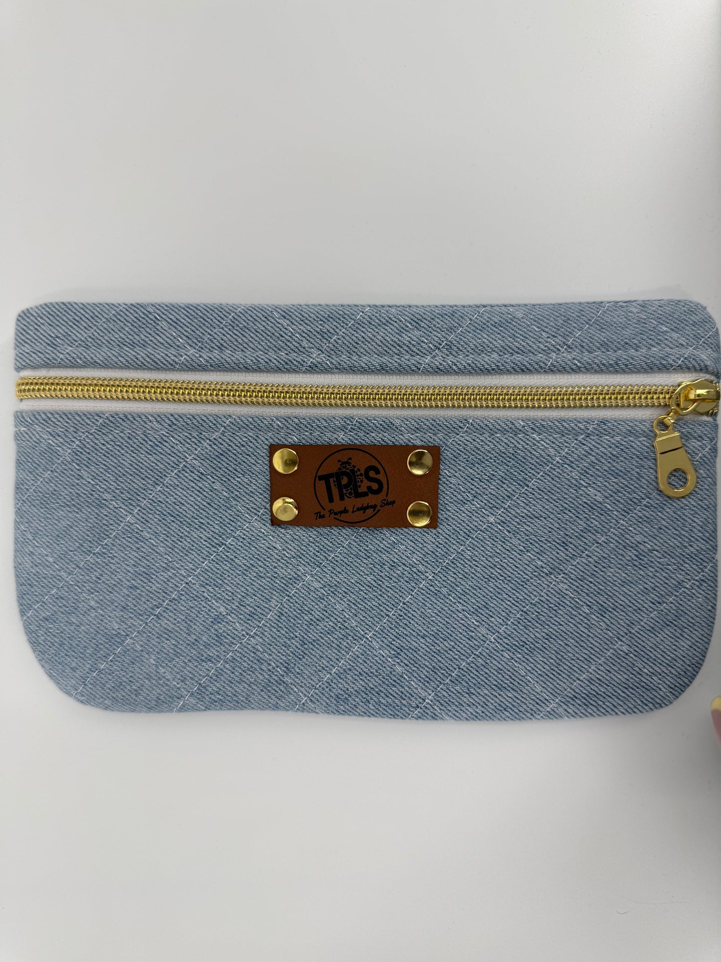 The Slim Denim Belt Bag