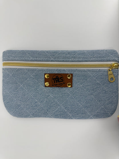 The Slim Denim Belt Bag