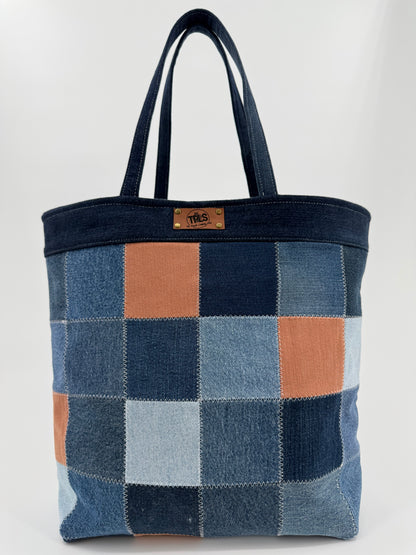 The Denim Mosaic Tote