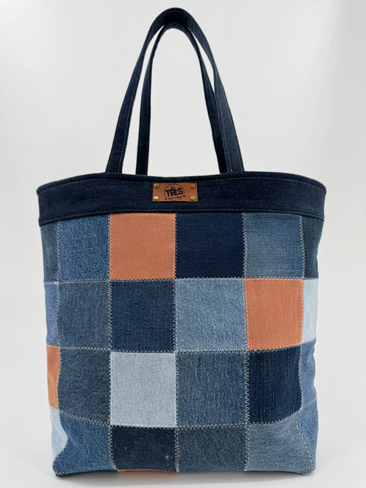 The Denim Mosaic Tote