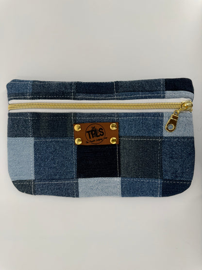 The Slim Denim Belt Bag