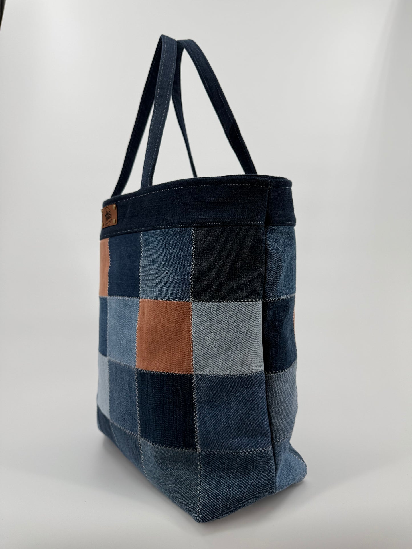 The Denim Mosaic Tote