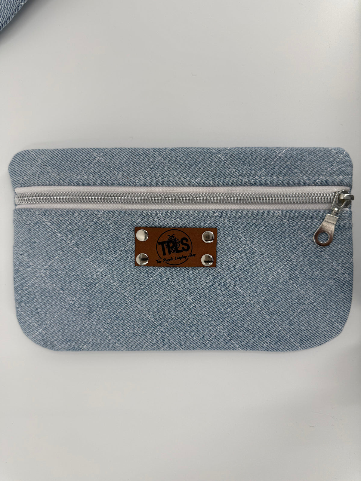 The Slim Denim Belt Bag