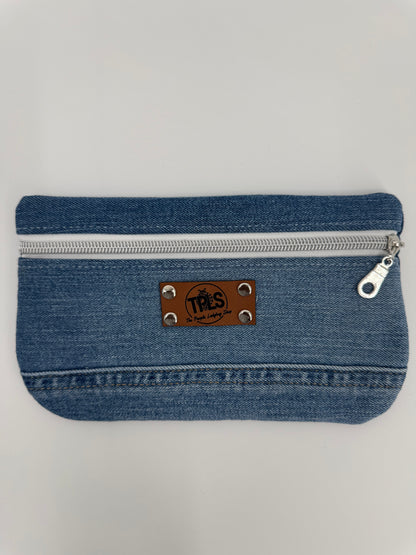 The Slim Denim Belt Bag