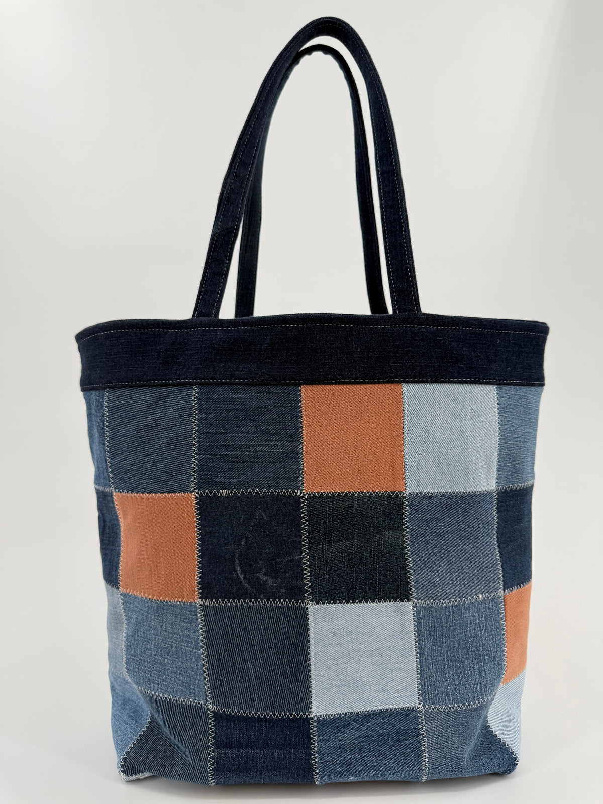 The Denim Mosaic Tote