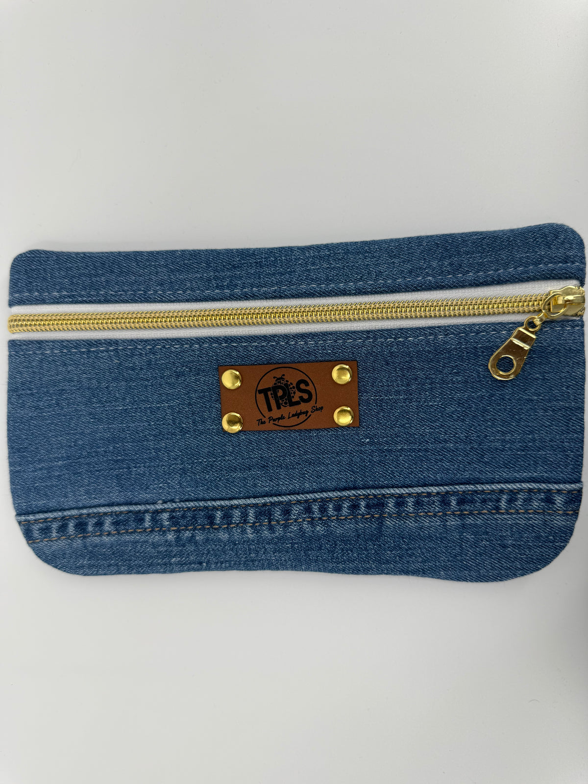 The Slim Denim Belt Bag