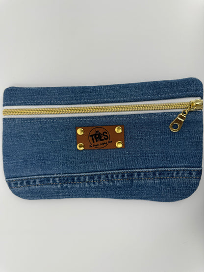 The Slim Denim Belt Bag