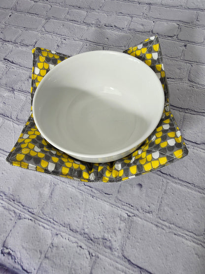 Understated Grey Reversible Bowl Cozy