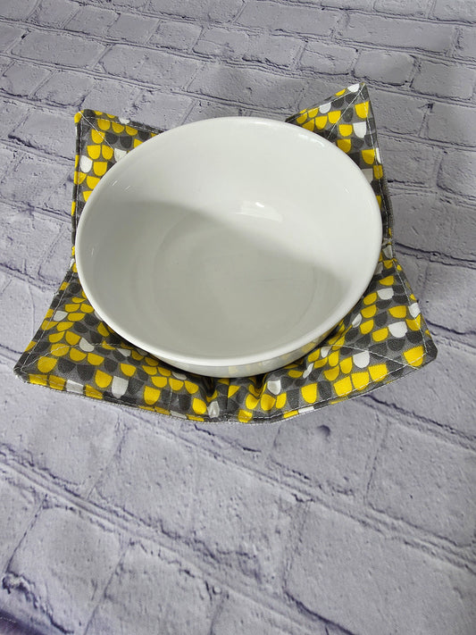 Understated Grey Reversible Bowl Cozy