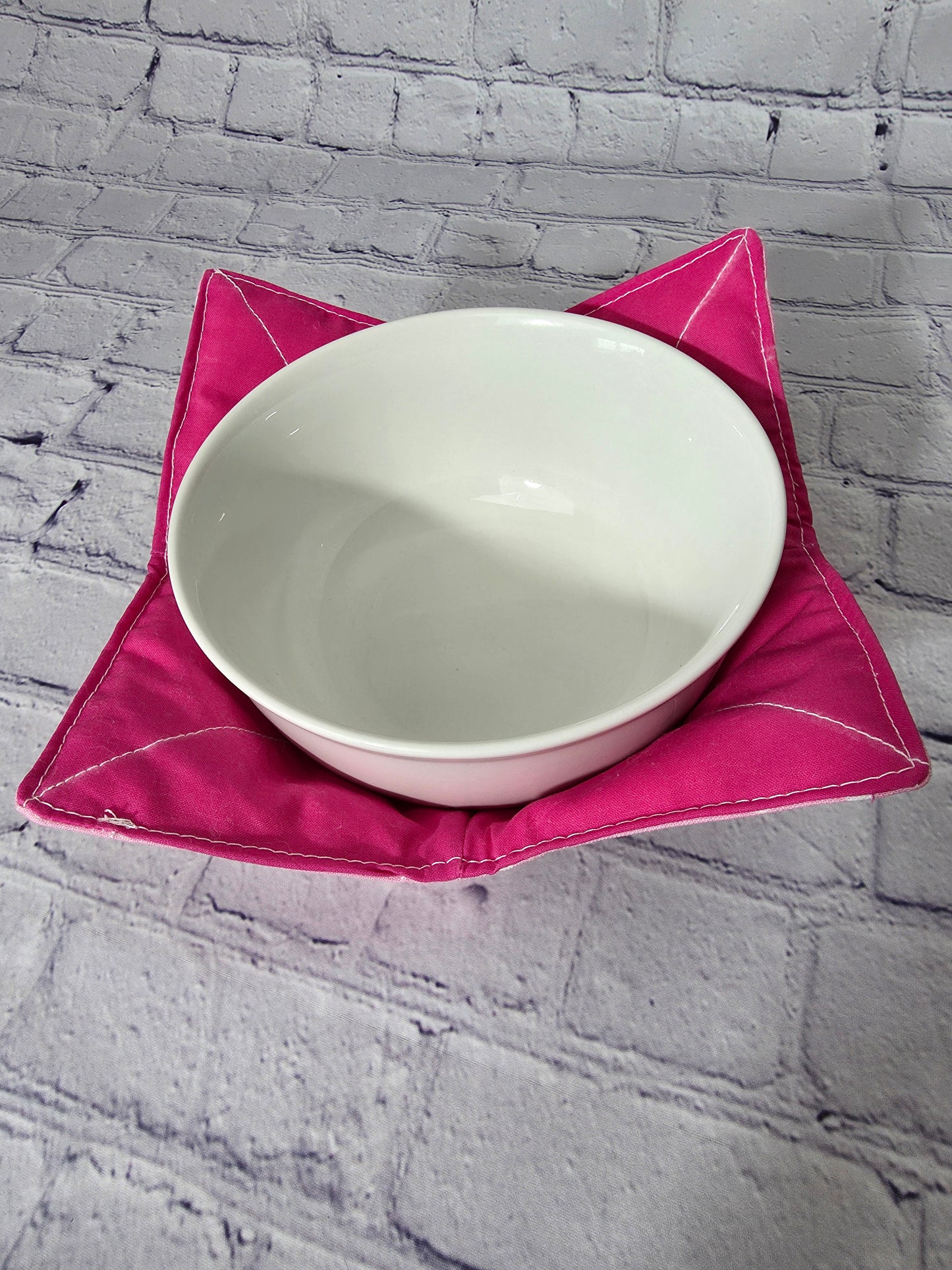Pretty in Pink Reversible Bowl Cozy