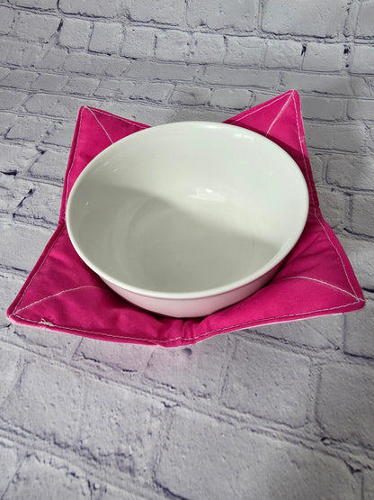Pretty in Pink Reversible Bowl Cozy