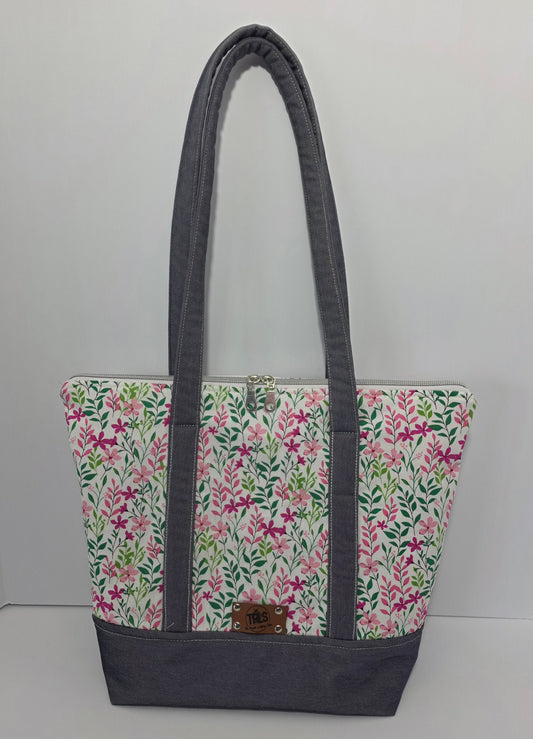 The Botanical Garden Zippered Tote