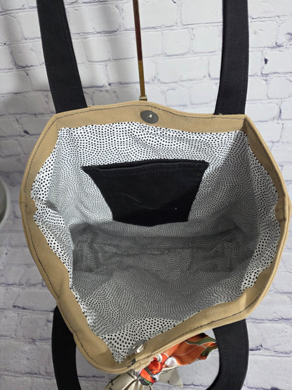 The Classic Tri-Color Canvas Tote