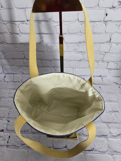 The Two-Tone Artisan Mini-Tote