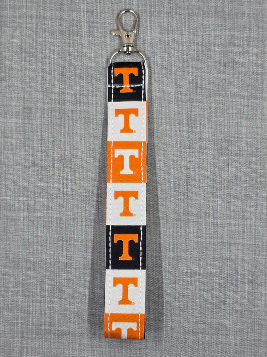 Power T" Wristlet Keychain